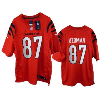 Cincinnati Bengals C.J. Uzomah Orange 2021 Game Jersey