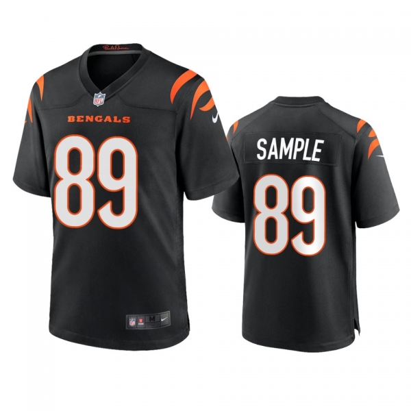 Cincinnati Bengals Drew Sample Black 2021 Game Jersey