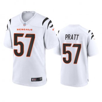 Cincinnati Bengals Germaine Pratt White 2021 Game Jersey