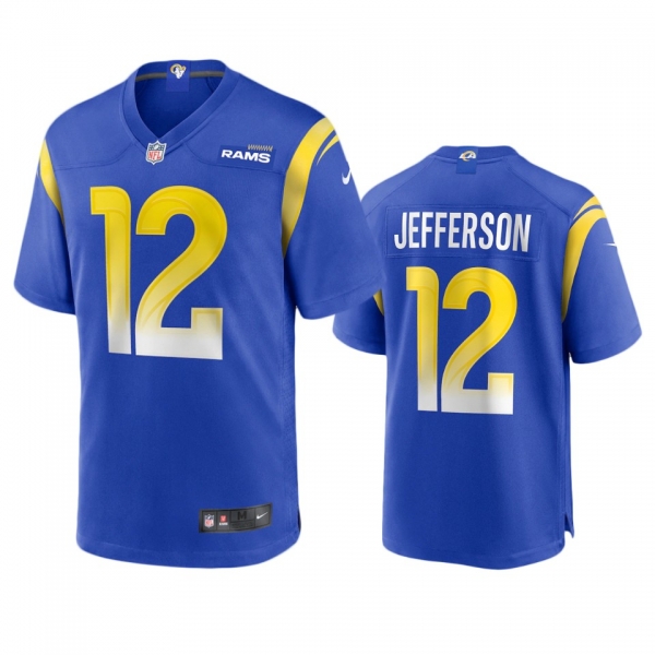 Los Angeles Rams Van Jefferson Royal 2020 Game Jersey