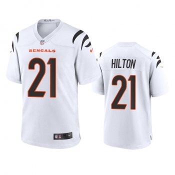 Cincinnati Bengals Mike Hilton White Game Jersey