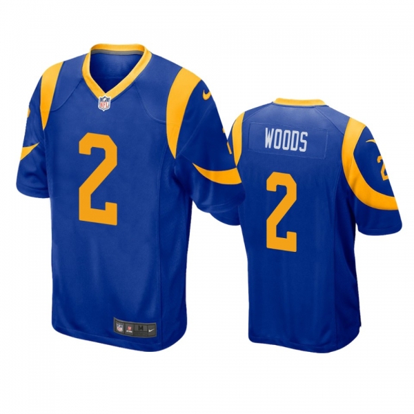 Los Angeles Rams Robert Woods Royal Game Jersey