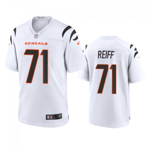 Cincinnati Bengals Riley Reiff White Game Jersey