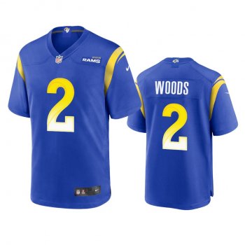 Los Angeles Rams Robert Woods Royal Game Jersey