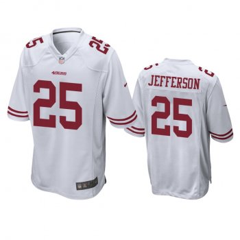 San Francisco 49ers Tony Jefferson White Game Jersey