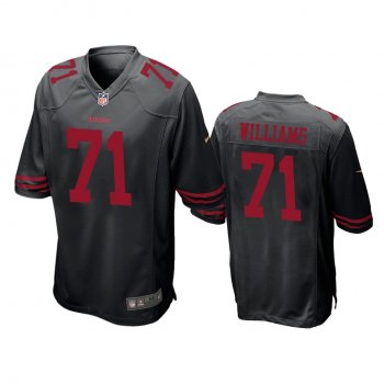 San Francisco 49ers Trent Williams Black Game Jersey