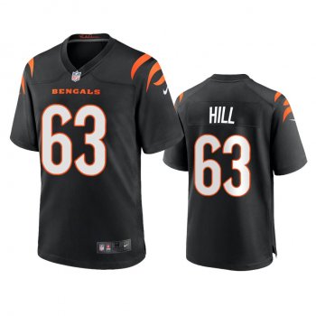 Cincinnati Bengals Trey Hill Black Game Jersey