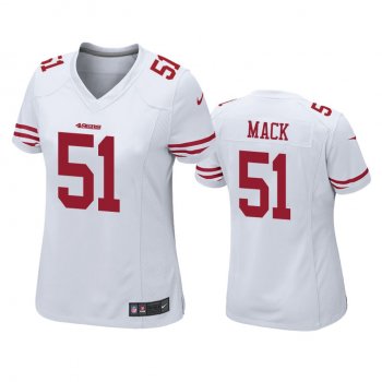 Women's San Francisco 49ers Alex Mack White Game Jersey