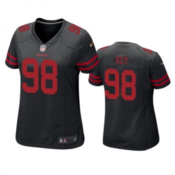 Women's San Francisco 49ers Arden Key Black Game Jersey