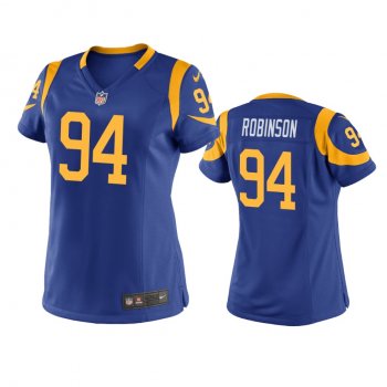 Women's Los Angeles Rams A'Shawn Robinson Royal Game Jersey