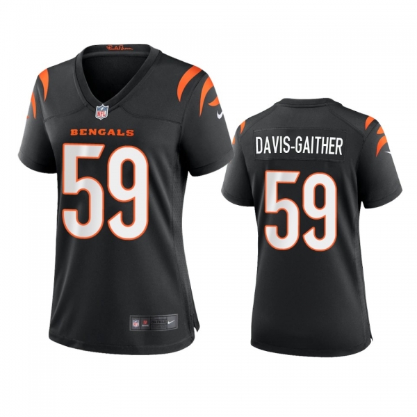 Women's Cincinnati Bengals Akeem Davis-Gaither Black 2021 Game Jersey