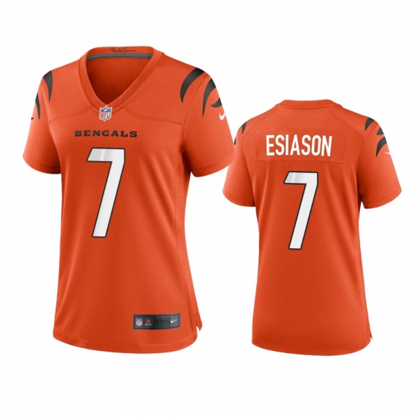 Women's Cincinnati Bengals Boomer Esiason Orange 2021 Game Jersey