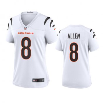 Women's Cincinnati Bengals Brandon Allen White 2021 Game Jersey