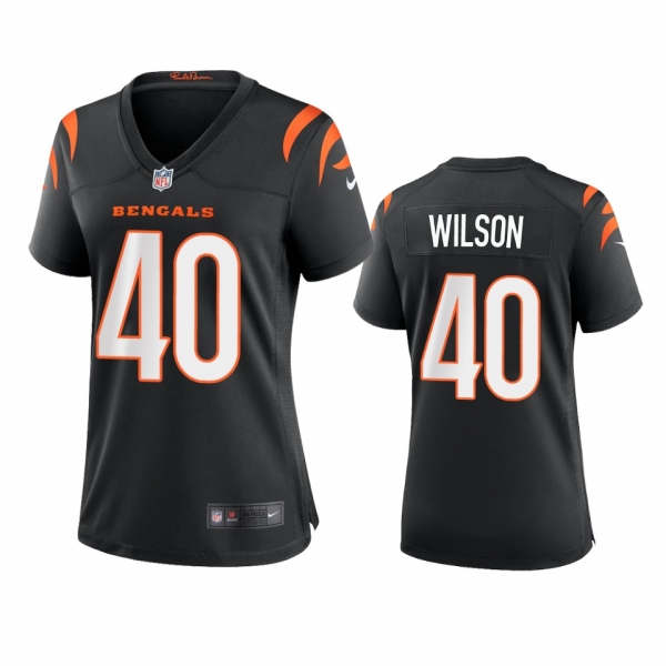 Women's Cincinnati Bengals Brandon Wilson Black 2021 Game Jersey