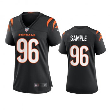 Women's Cincinnati Bengals Cameron Sample Black Game Jersey