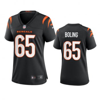 Women's Cincinnati Bengals Clint Boling Black 2021 Game Jersey