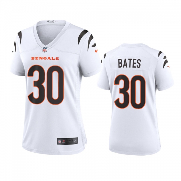 Women's Cincinnati Bengals Jessie Bates III White 2021 Game Jersey