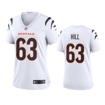 Women's Cincinnati Bengals Trey Hill White Game Jersey