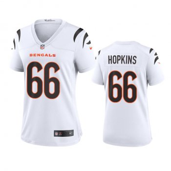 Women's Cincinnati Bengals Trey Hopkins White 2021 Game Jersey