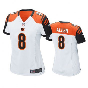 Women's Cincinnati Bengals Brandon Allen White Game Jersey