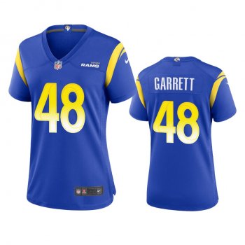 Women's Los Angeles Rams Chris Garrett Royal Game Jersey