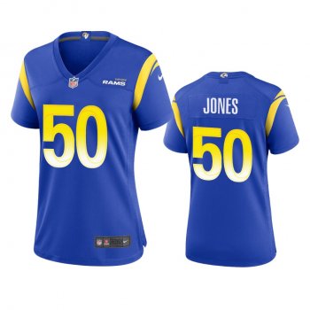 Women's Los Angeles Rams Ernest Jones Royal Game Jersey