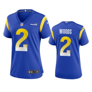 Women's Los Angeles Rams Robert Woods Royal Game Jersey