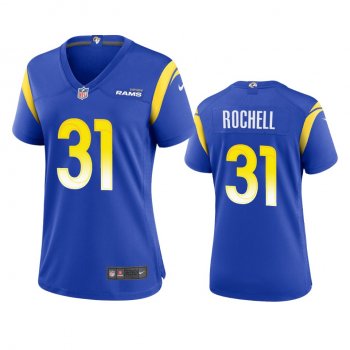 Women's Los Angeles Rams Robert Rochell Royal Game Jersey