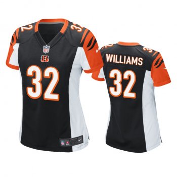 Women's Cincinnati Bengals Trayveon Williams Black Game Jersey