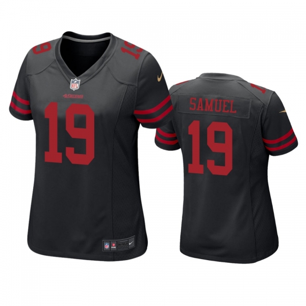 Women's San Francisco 49ers Deebo Samuel Black Game Jersey