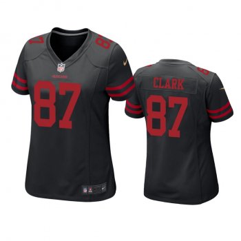 Women's San Francisco 49ers Dwight Clark Black Game Jersey