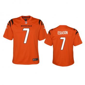 Youth Cincinnati Bengals Boomer Esiason Orange 2021 Game Jersey