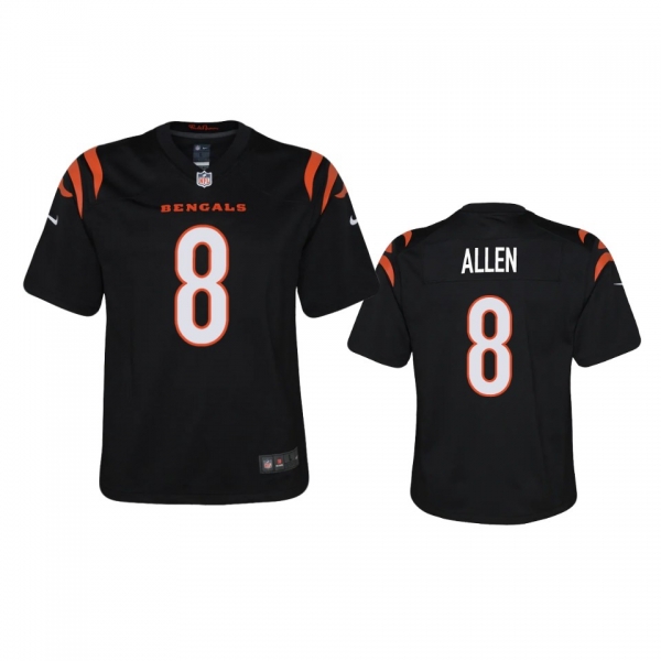 Youth Cincinnati Bengals Brandon Allen Black 2021 Game Jersey