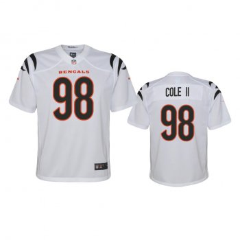 Youth Cincinnati Bengals D.J. Reader White 2021 Game Jersey