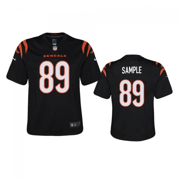 Youth Cincinnati Bengals Drew Sample Black 2021 Game Jersey