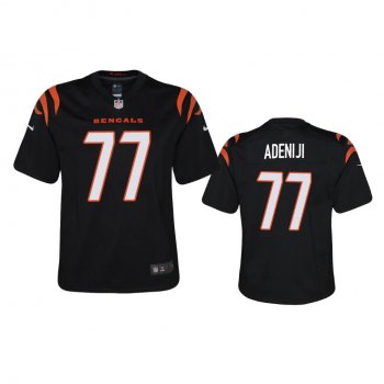 Youth Cincinnati Bengals Hakeem Adeniji Black 2021 Game Jersey