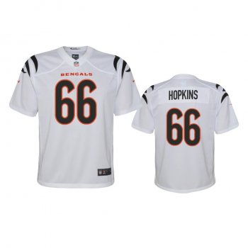 Youth Cincinnati Bengals Trey Hopkins White 2021 Game Jersey