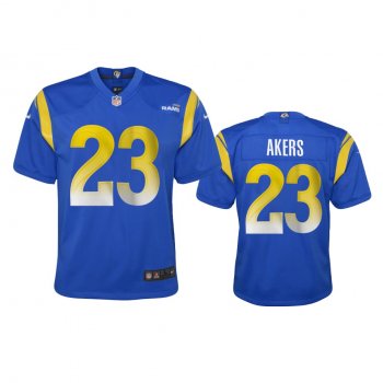 Youth Los Angeles Rams Cam Akers Royal 2020 Game Jersey