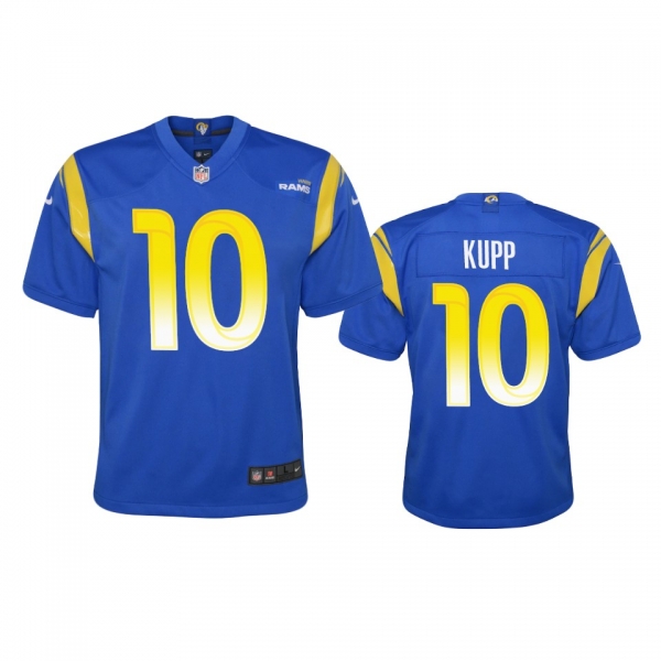 Youth Rams Cooper Kupp Royal Game Jersey