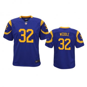 Youth Los Angeles Rams Eric Weddle Royal Game Jersey