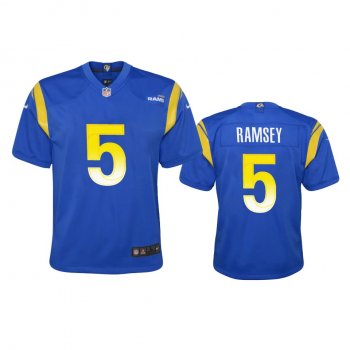 Youth Rams Jalen Ramsey Royal Game Jersey