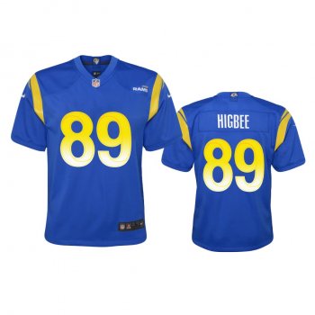 Youth Rams Tyler Higbee Royal Game Jersey