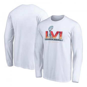 Super Bowl LVI Fanatics Branded High Logo Long Sleeve T-Shirt - White