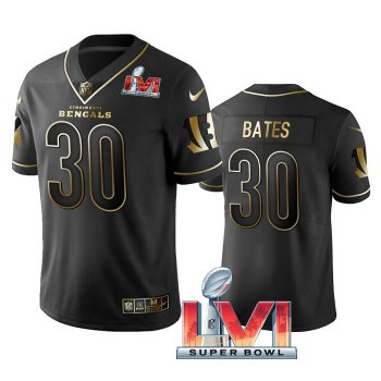 Jessie Bates Cincinnati Bengals Black Golden 2022 Super Bowl LVI Vapor Limited Jersey