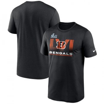 Men's Cincinnati Bengals Nike Black Super Bowl LVI Bound No Limits T-Shirt