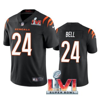 Vonn Bell Cincinnati Bengals Black 2022 Super Bowl LVI Vapor Limited Stitched Jersey For Men