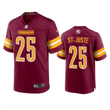 Washington Commanders Benjamin St-Juste Burgundy Game Jersey