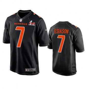 Men's Super Bowl 56 Boomer Esiason Black Game Fashion Jersey