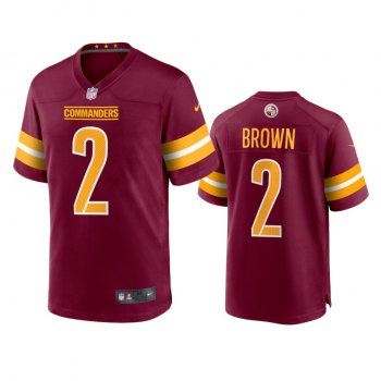 Washington Commanders Dyami Brown Burgundy Game Jersey