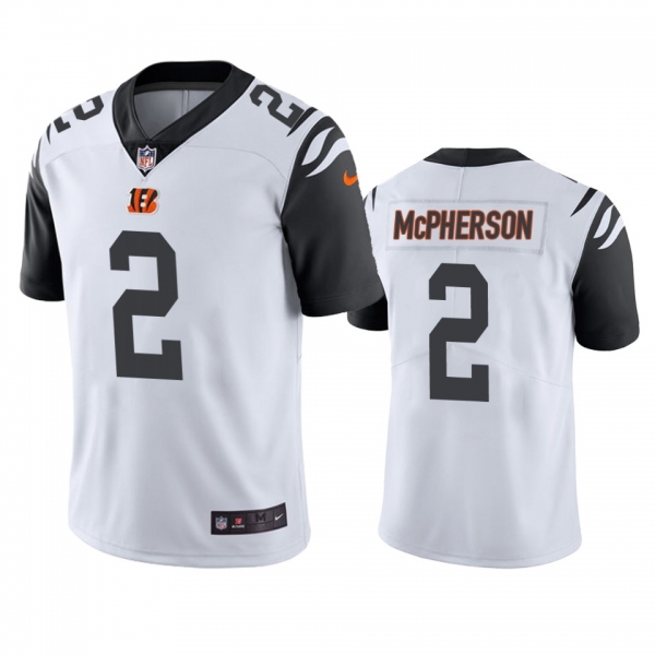 Color Rush Limited Cincinnati Bengals Evan McPherson White Jersey